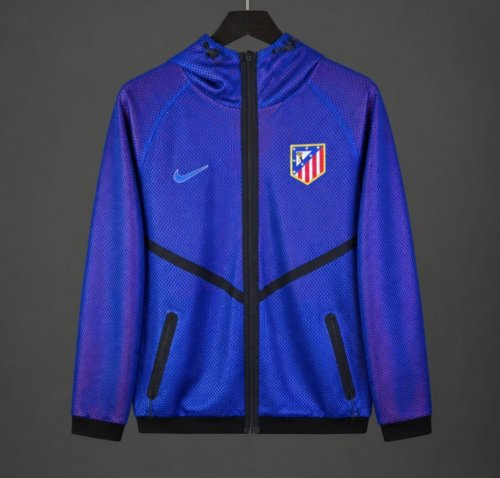 2026 USA Lightweight Breathable Mesh Windbreaker Blue Jacket