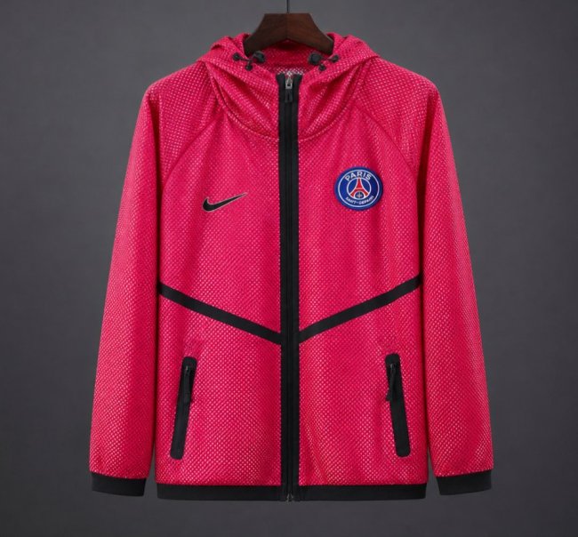 26/27 PSG Lightweight Breathable Mesh Windbreaker PINK Jacket
