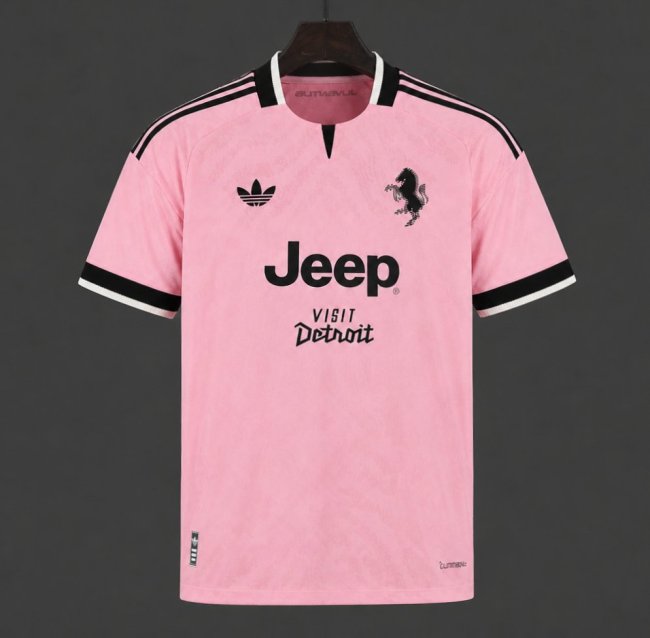 26/27 Juventus Away Pink Jersey