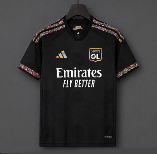 26/27 Olympique Lyonnais Third Black Jersey