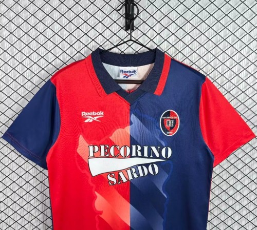 Retro 96/97 Cagliari Calcio Home Jersey