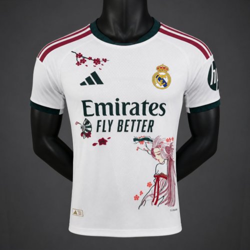 Player Version 26/27 Real Madrid Home  Floral Edition  Special Jersey
