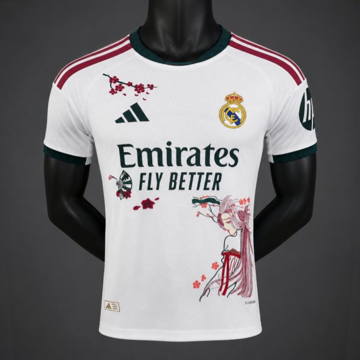 Player Version 26/27 Real Madrid Home  Floral Edition  Special Jersey