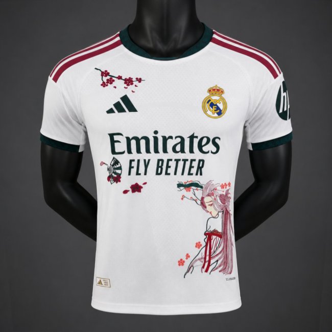 Player Version 26/27 Real Madrid Home Floral Edition Special Jersey