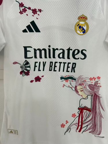 Player Version 26/27 Real Madrid Home  Floral Edition  Special Jersey