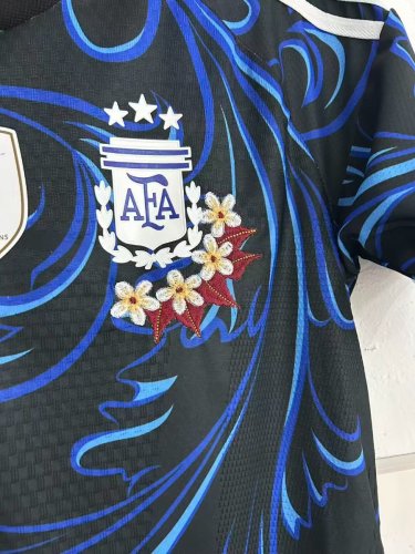 Player Version 2026 Argentina Away  Floral Edition  Special Jersey