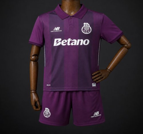 26/27 KIDS Porto Away Purple Jersey