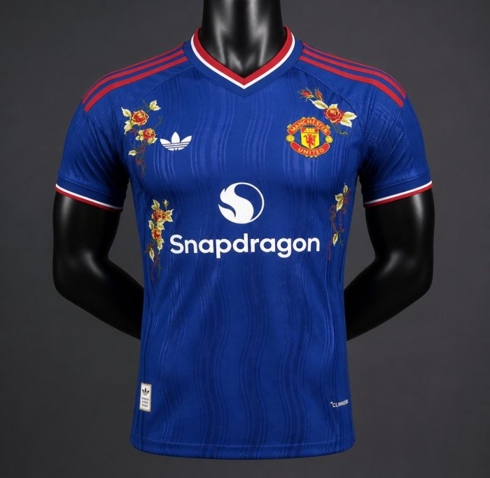 Player Version 26/27 Manchester United Away  Floral Edition  Special Jersey