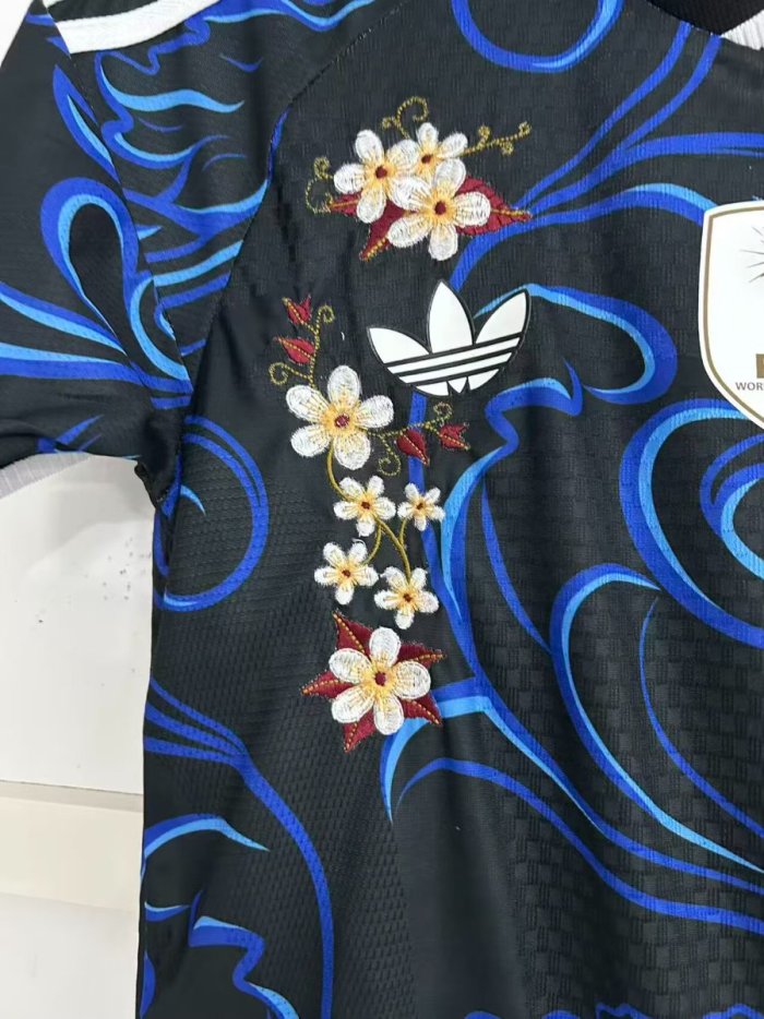 Player Version 2026 Argentina Away  Floral Edition  Special Jersey