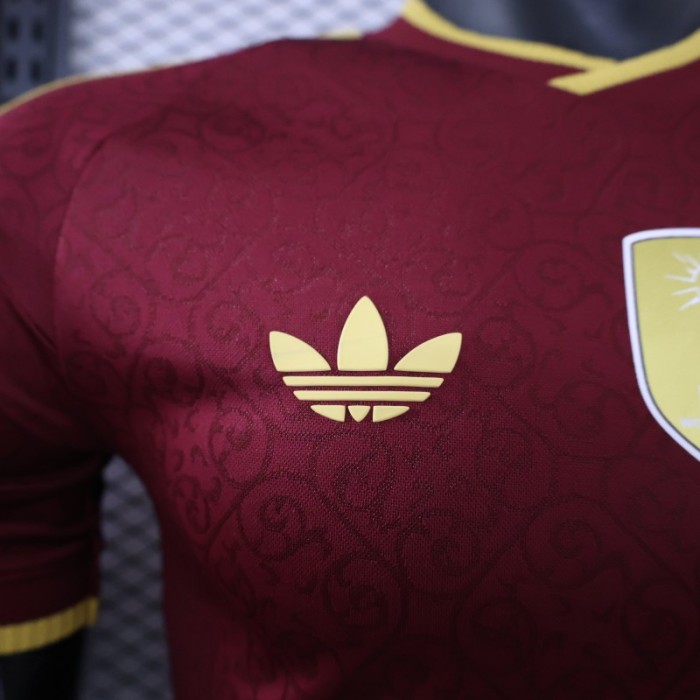 Player Version 26/27 Spain Third  Burgundy Jersey