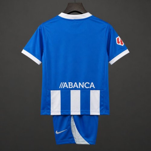 26/27 KIDS Deportivo La Coruna Home Jersey