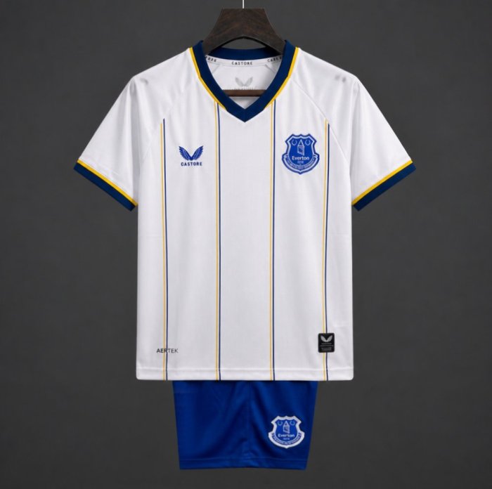 26/27 KIDS Everton Away White Jersey