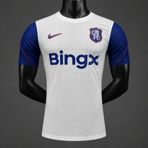 Player Version 26/27 Chelsea White with Blue  Away Jersey
