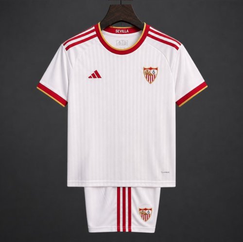 26/27 KIDS Sevilla Home Jersey