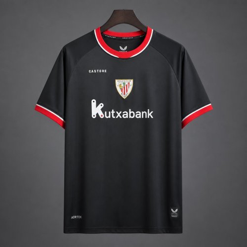 26/27 Athletic Club Bilbao Black Away Jersey