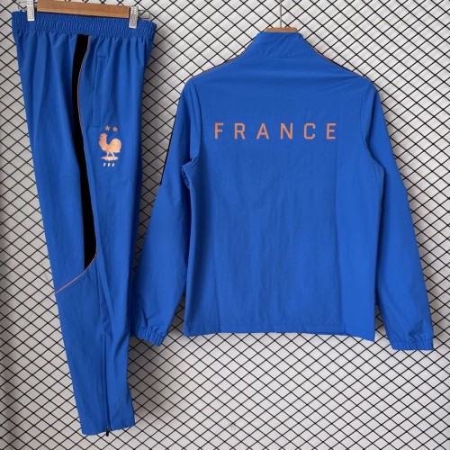 2026 France Blue & Black Training Tracksuit