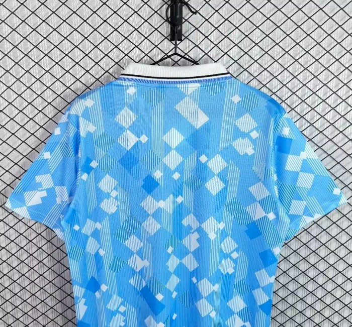 Retro 95/96 Celta de Vigo Light Blue with Diamond Pattern Home Jersey