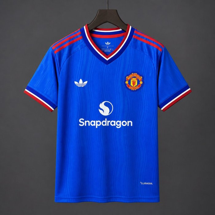 26/27 Manchester United Blue Away Jersey