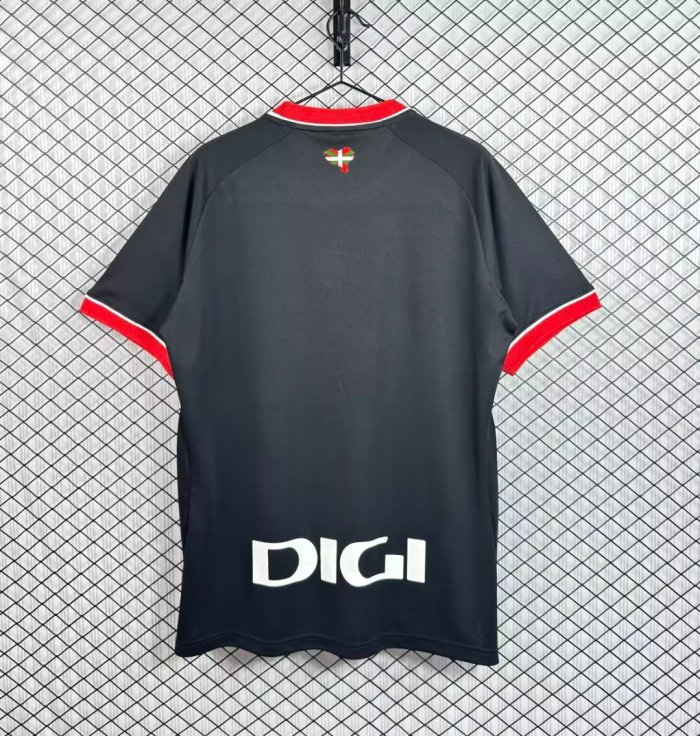 26/27 Athletic Club Bilbao Black Away Jersey