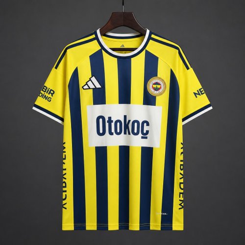 26/27 Fenerbahçe SK Yellow & Navy Blue Stripes Home Jersey