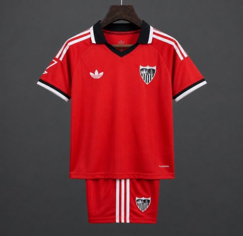 26/27 KIDS Sevilla Away Red Jersey