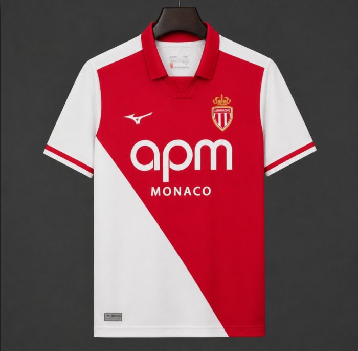 26/27 AS Monaco Home Jersey