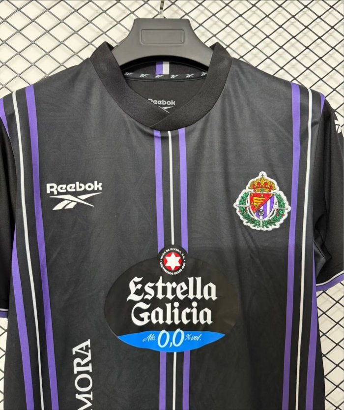 26/27 Real Valladolid Away Black&Pueple Jersey