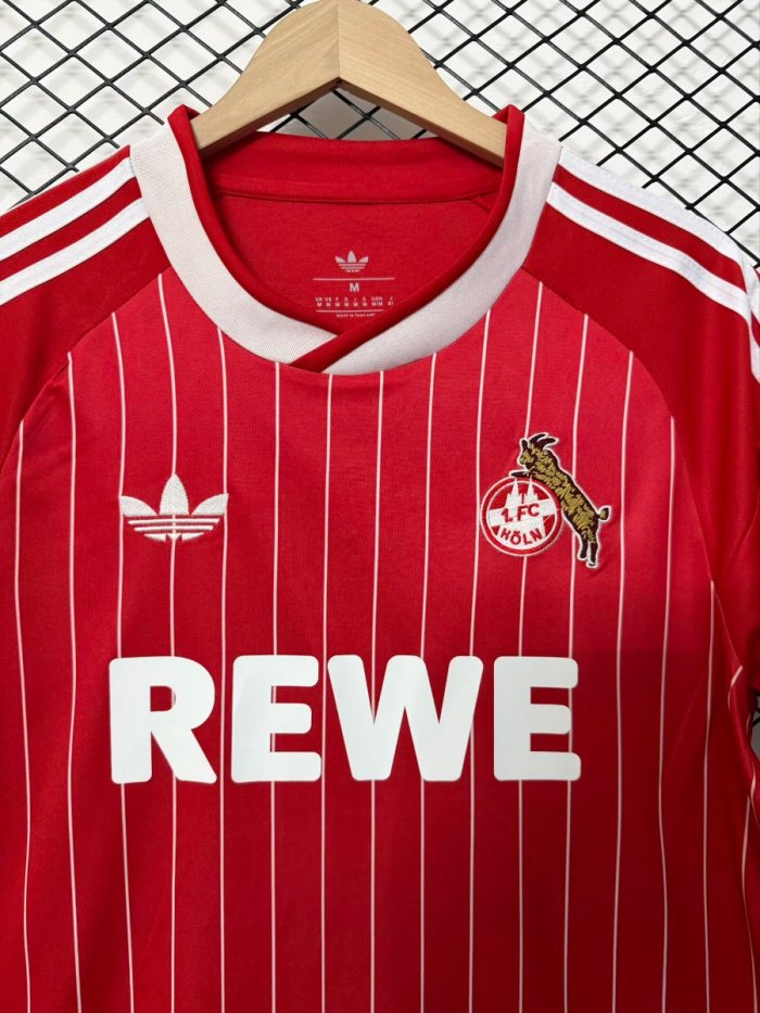 26/27 FC Koln Away Red Jersey