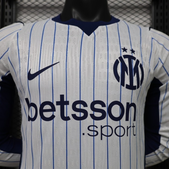 Player Version 26/27 Inter Milan Away Long Sleeve Jersey