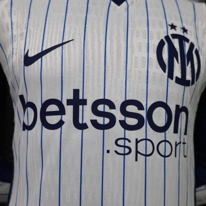 Player Version 26/27 Inter Milan Away Long Sleeve Jersey