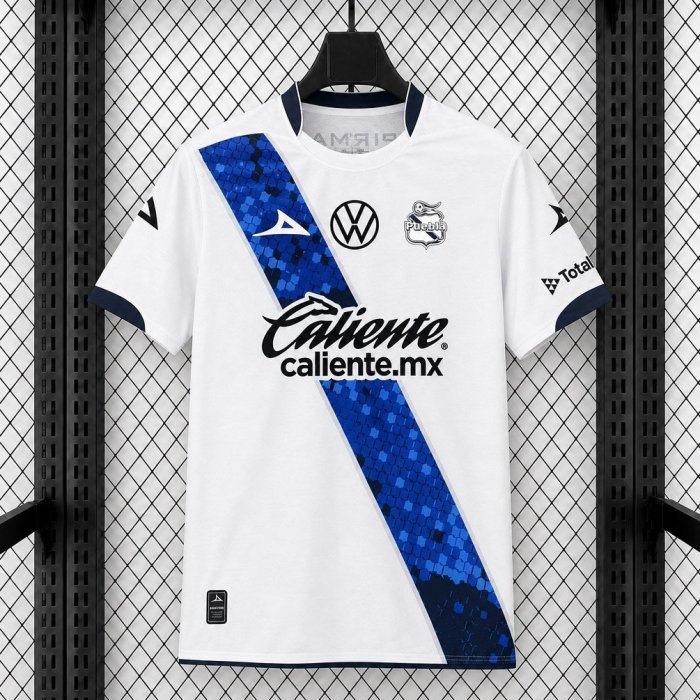 26/27 Club Puebla Home Soccer Jersey