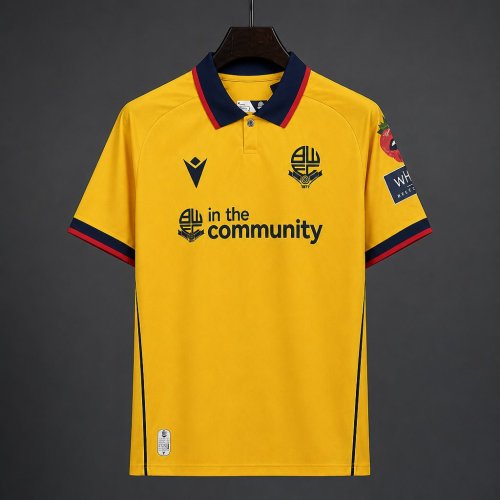 26/27 Bolton Wanderers Third Yellow Jersey