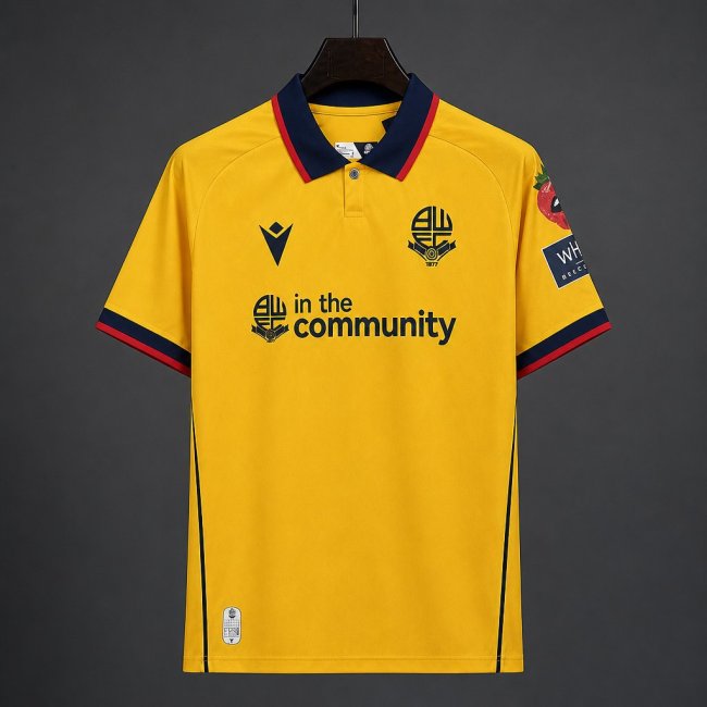 26/27 Bolton Wanderers Third Yellow Jersey