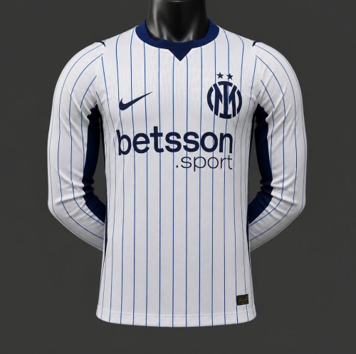 Player Version 26/27 Inter Milan Away Long Sleeve Jersey