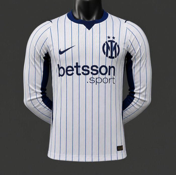 Player Version 26/27 Inter Milan Away Long Sleeve Jersey