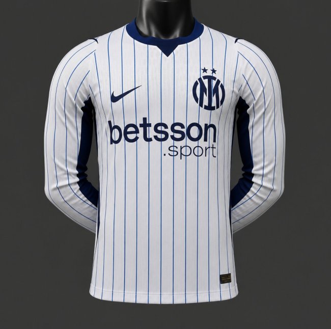 Player Version 26/27 Inter Milan Away Long Sleeve Jersey