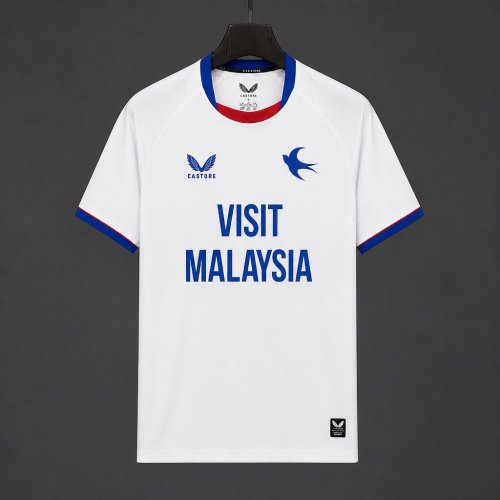 26/27 Cardiff City Away White Jersey