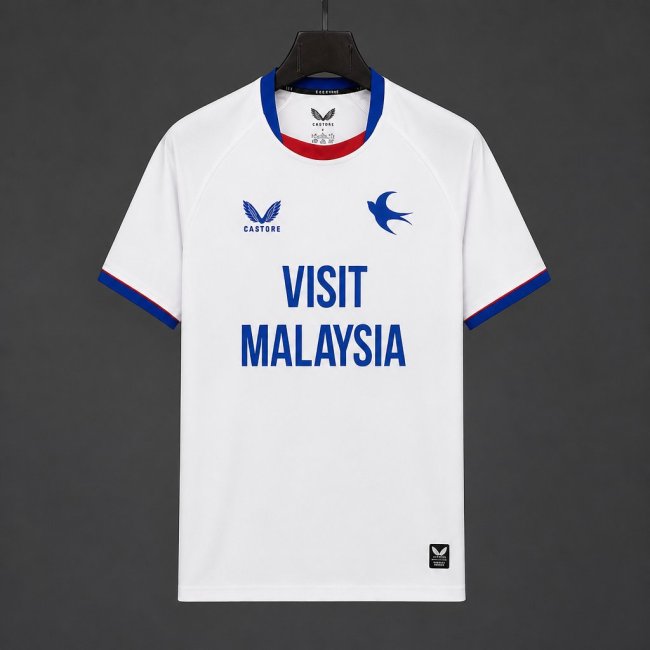 26/27 Cardiff City Away White Jersey