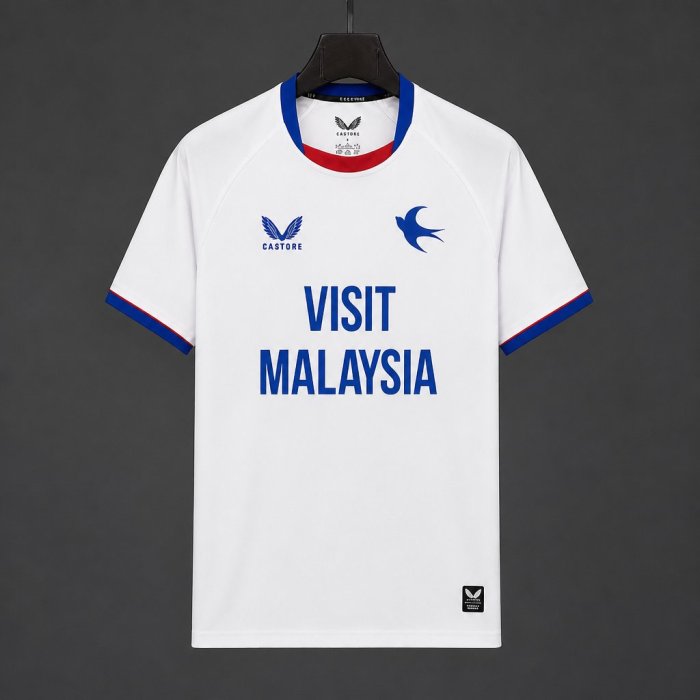 26/27 Cardiff City Away White Jersey