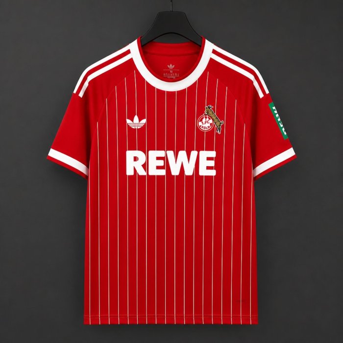 26/27 FC Koln Away Red Jersey