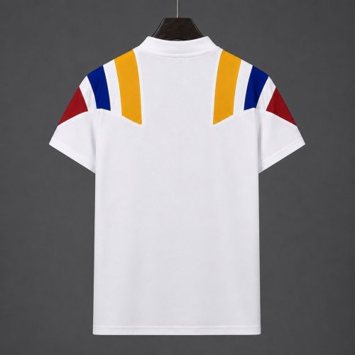 2026 Colombia White EQT Tricolor Casual Retro T-Shirt