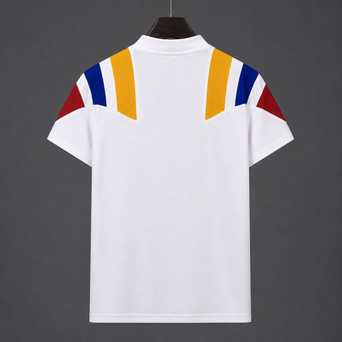 2026 Colombia White EQT Tricolor Casual Retro T-Shirt