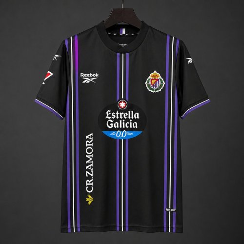 26/27 Real Valladolid Away Black&Pueple Jersey