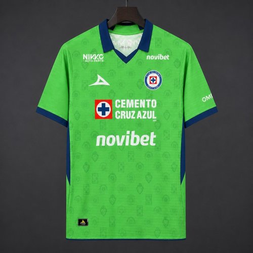 26/27 Cruz Azul Goalkeeper 1 Green Jersey