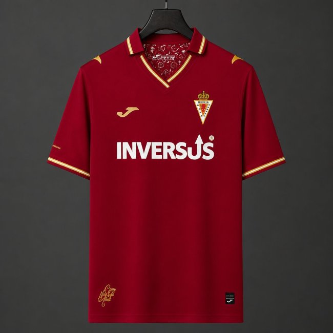 26/27 Real Murcia Home  Jersey