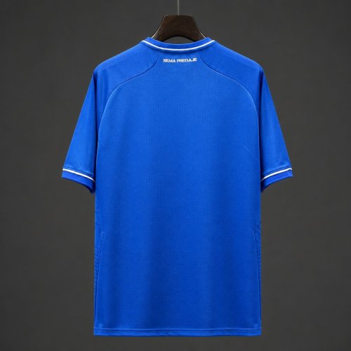 26/27 GNK Dinamo Zagreb Blue with Geometric Pattern Home Jersey