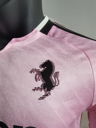 Player Version 26/27 Junvetus Away Pink Jersey