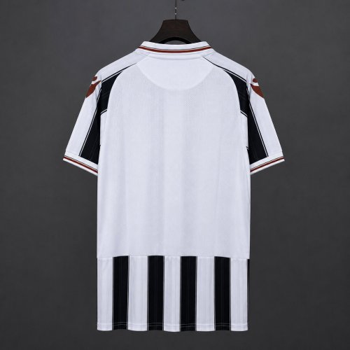 26/27 Levante UD White & Black Stripes Away Jersey