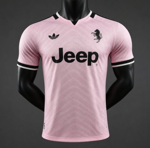 Player Version 26/27 Junvetus Away Pink Jersey