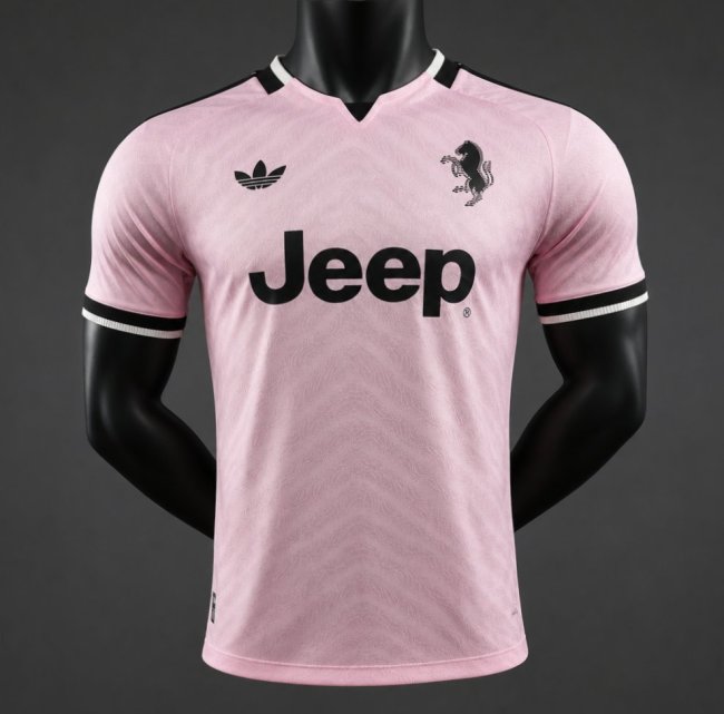 Player Version 26/27 Junvetus Away Pink Jersey